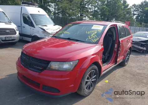 2018 Dodge Journey Se from USA, damaged, VIN 3C4PDCAB5JT381904